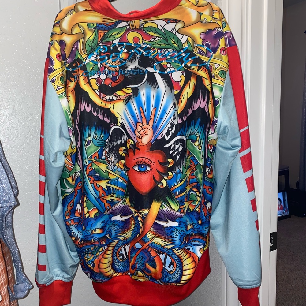 Ed hardy track suit jacket